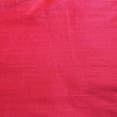 100 Gm Pure Handloom Raw Silk Raspberry Red 1