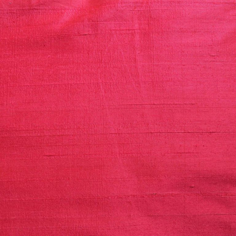 100 Gm Pure Handloom Raw Silk Raspberry Red 1