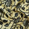 AS42762 Semi Tussar Floral Printed Silk Parchment Color 2