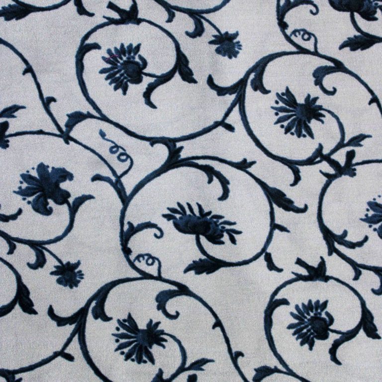 AS42811 Modal Silk Prints Light Cornflower Blue 1