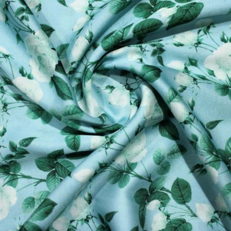 AS42813 Modal Silk Prints Sea Green 2