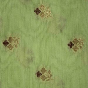 AS43013 Kataan Silk Butti Floral Work Pistachio Green 1