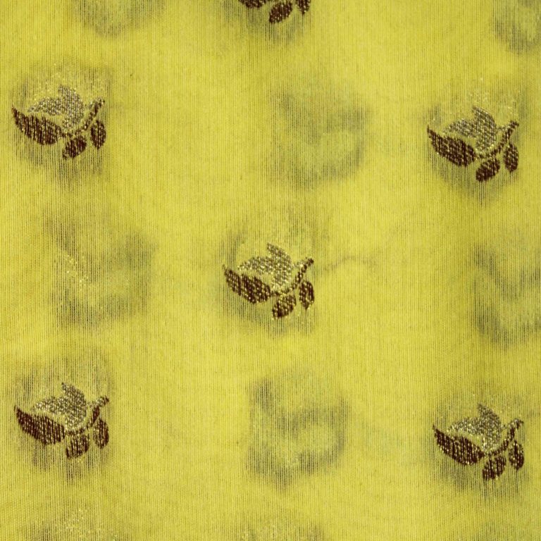 AS43017 Kataan Silk Butti Lemon Yellow 1