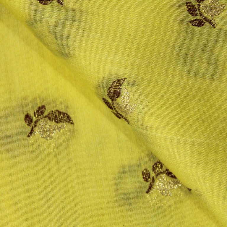 AS43017 Kataan Silk Butti Lemon Yellow 2