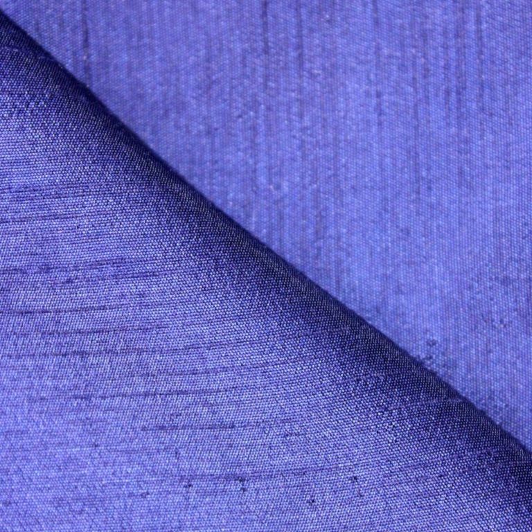 AS43152 Plain Dupion Silk Lapis Blue 2