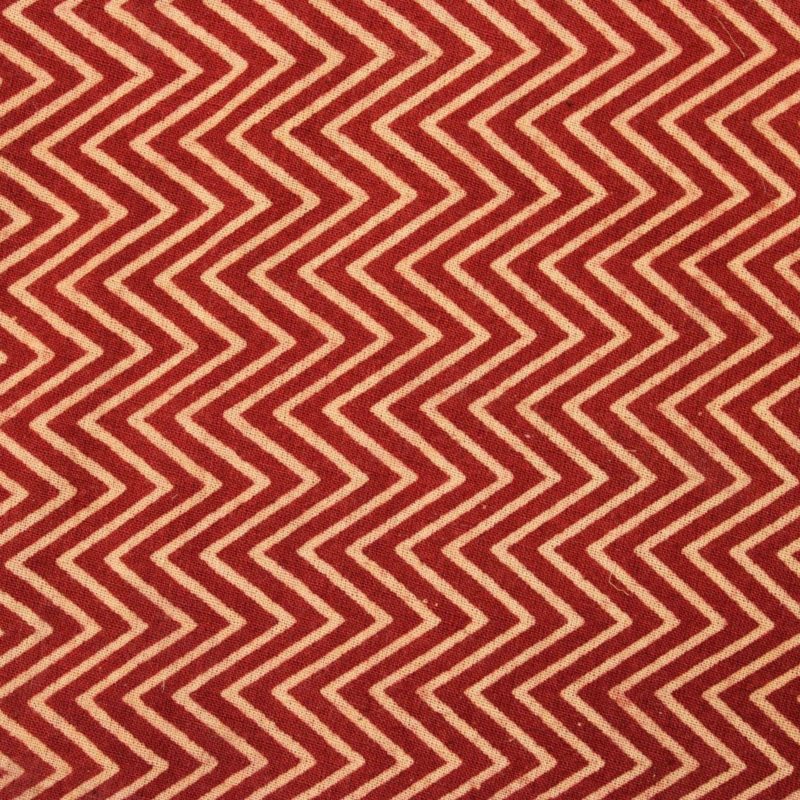 AS43270 Cotton Geometric Prints Persian Red 1