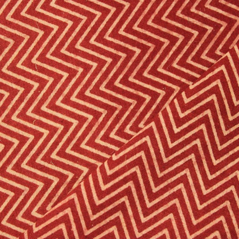 AS43270 Cotton Geometric Prints Persian Red 2