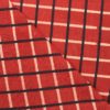 AS43283 Cotton Checked Prints Cardinal Red 2
