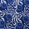 AS43329 Cotton Floral Print Navy Blue 1