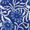 AS43329 Cotton Floral Print Navy Blue 2