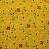 AS43341 Cotton Floral Print Turmeric Yellow 1