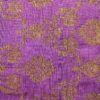 AS43511 Banarasi Floral Silk Weave Amethyst Purple 1