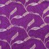 AS43518 Banarasi Leafy Silk Weave Indigo Violet 1