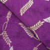 AS43518 Banarasi Leafy Silk Weave Indigo Violet 2