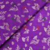 AS43526 Banarasi Floral Silk Weave Amethyst Purple 2