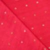 AS43533 Banarasi Silk Weave With Small Floral Pattern Cerise Pink 2