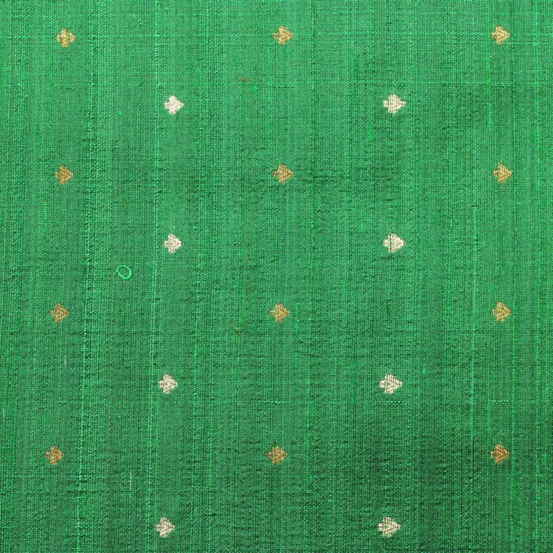 AS43534 Banarasi Silk Weave With Small Pattern Jade Green 1