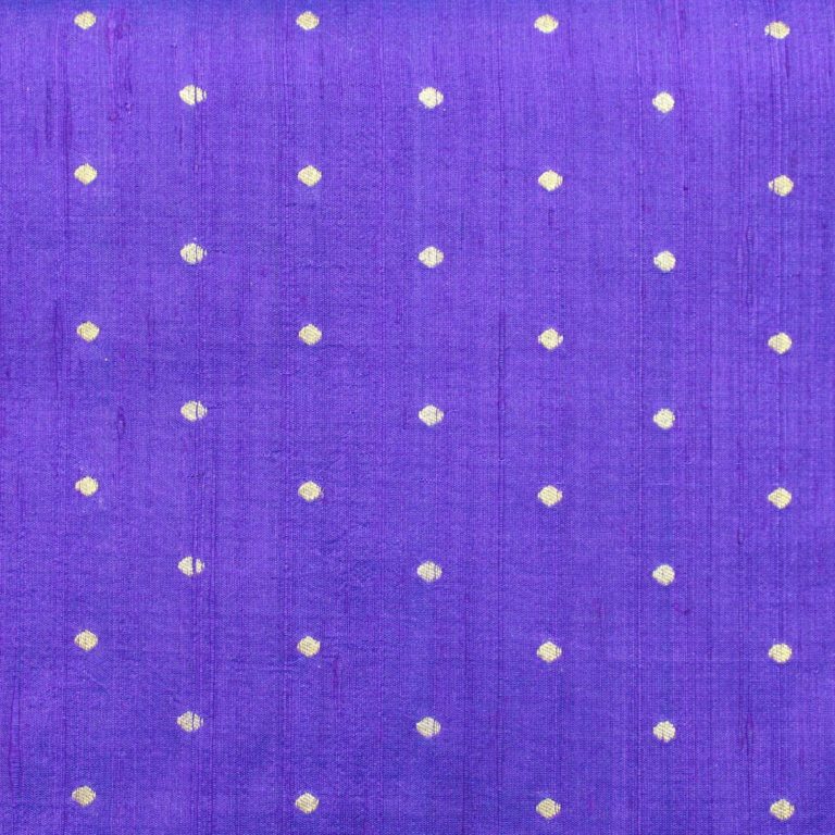 AS43536 Banarasi Silk Weave With Small Pattern Lapis Blue 1