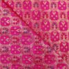 AS43539 Banarasi Floral Silk Weave In Blocks Magenta Pink 2