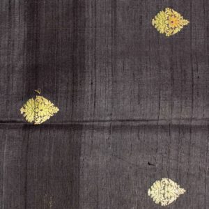 AS43542 Banarasi Silk Weave Blackish Grey 1