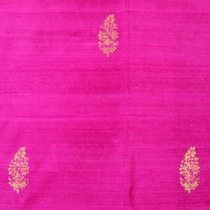 AS43547 Banarasi Silk Weave Fuscia Pink 1