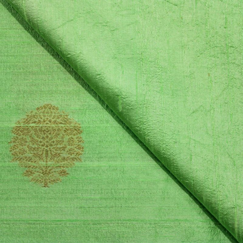 AS43550 Banarasi Silk Weave Fern Green 2