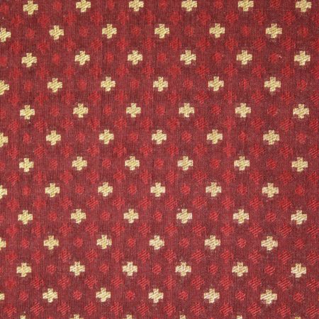 AS43579 Banarasi Butti Silk With Small X Butti Rosewood Maroon 1
