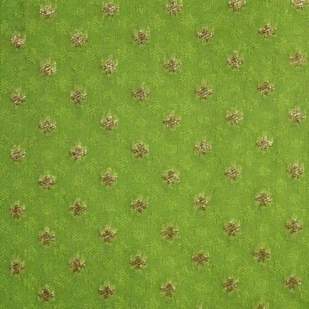 AS43584 Banarasi Butti Silk With Small X Butti Pear Green 1