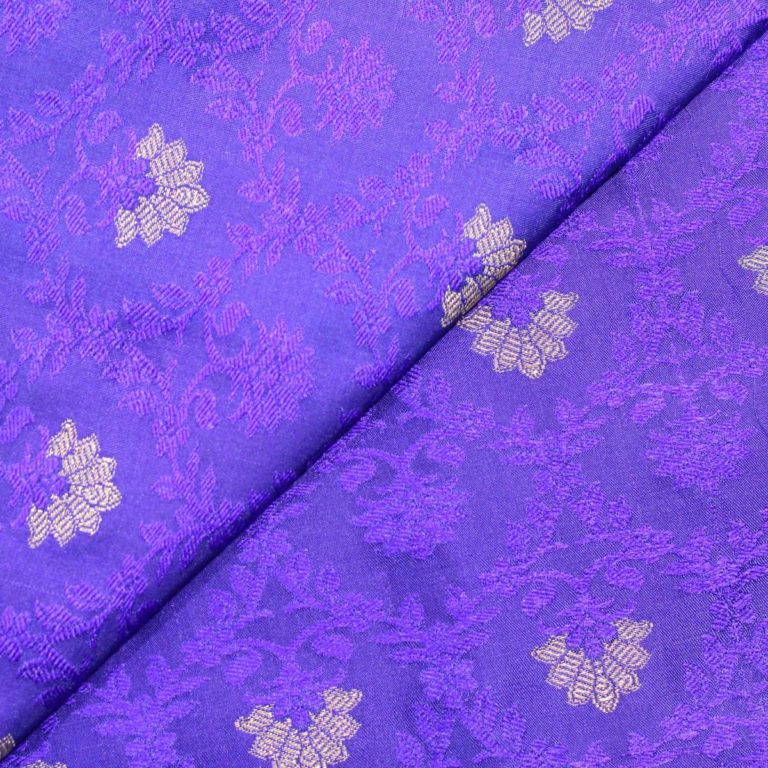 AS43621 Banarasi Butti Silk Royal Blue 2