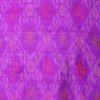 AS43840 Raw Silk Ikkat Checked Print Amethyst Purple 1