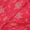 AS43841 Raw Silk Ikkat Rouge Pink 2