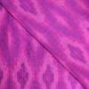 AS43855 Raw Silk Ikkat Leaf Pattern Iris Purple 2