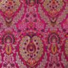 AS43874 Banarasi Kinkhaab Black Floral Pattern Hot Pink 1