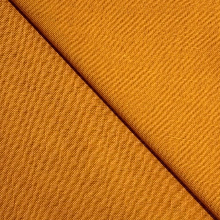 AS43907 Dhabu Cotton Plain Ginger Orange 2