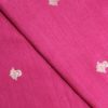 AS43928 Pure Banarasi Munga Butti With Small Flowers Hot Pink 2