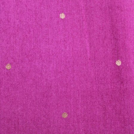 AS43942 Pure Banarasi Munga With Small Circular Butti Electric Purple 1