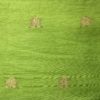 AS43946 Pure Banarasi Munga With Golden Butti Pear Green 1