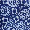 AS44100 Gaji Prints With Four Petalled Floral Print Navy Blue 2