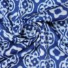 AS44100 Gaji Prints With Four Petalled Floral Print Navy Blue 3