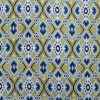 AS44415 Linen Prints With Blue Monochrome Patterns Tortilla Brown 1