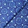 AS44427 Linen Prints With White Pattern Egyptian Blue 2