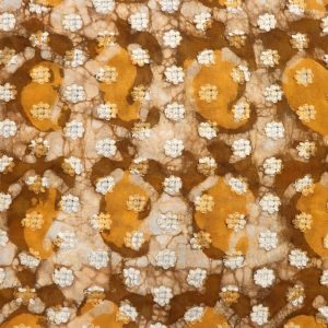 AS44691 Chikan Cotton Work With Keri Pattern Brown 1