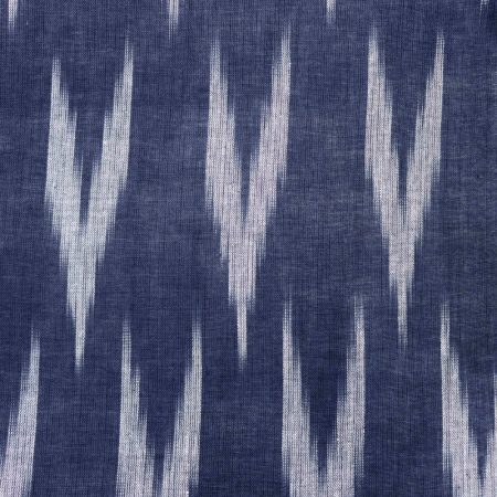 AS44702 Cotton Ikkat With Patterns Space Blue 1