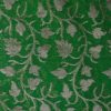 AS44716 Chanderi Butti With Silver Floral Butti Green 1