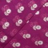 AS44718 Chanderi Butti With Floral Butti Purple 2