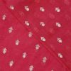 AS44736 Chanderi Butti With Small Floral Butti Hot Pink 2