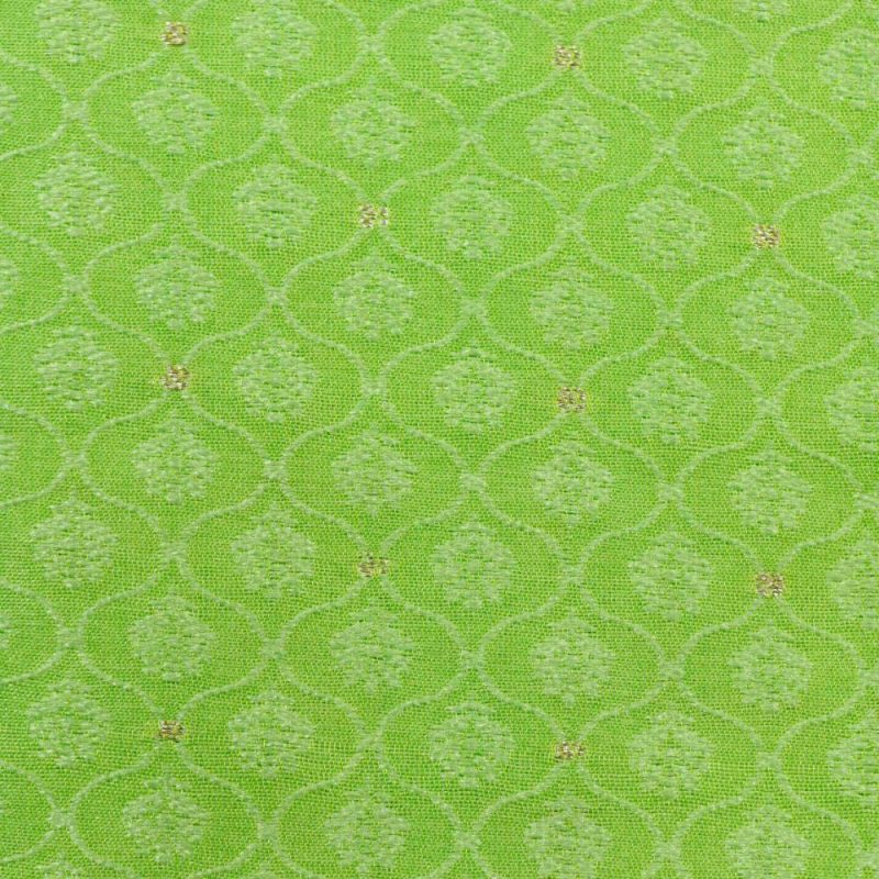 AS44777 Banarasi Brocade With Traditional Shape Pattern Pear Green 1