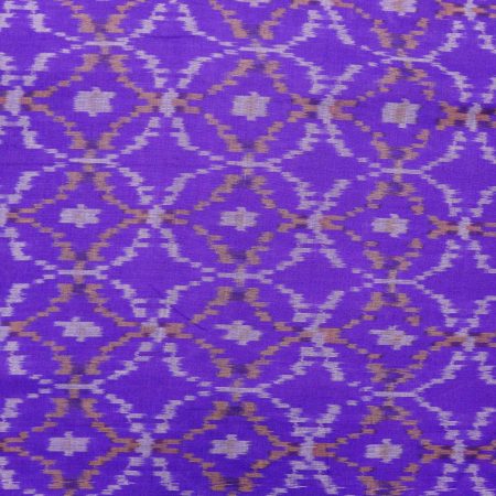 AS44850 Sico Silk Ikkat Iris Purple 1