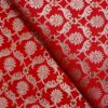 AS44897 Pure Banarasi With White Pattern Red 2