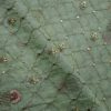 AS44913 Heavy Embroidery With Golden Tikki Work Hunter Green 2